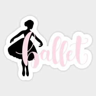 ballerina Sticker